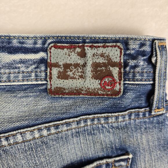 AG Adriano Goldschmied Men's The Fillmore Distressed Denim Jeans 38x32 USA Made - Picture 12 of 16